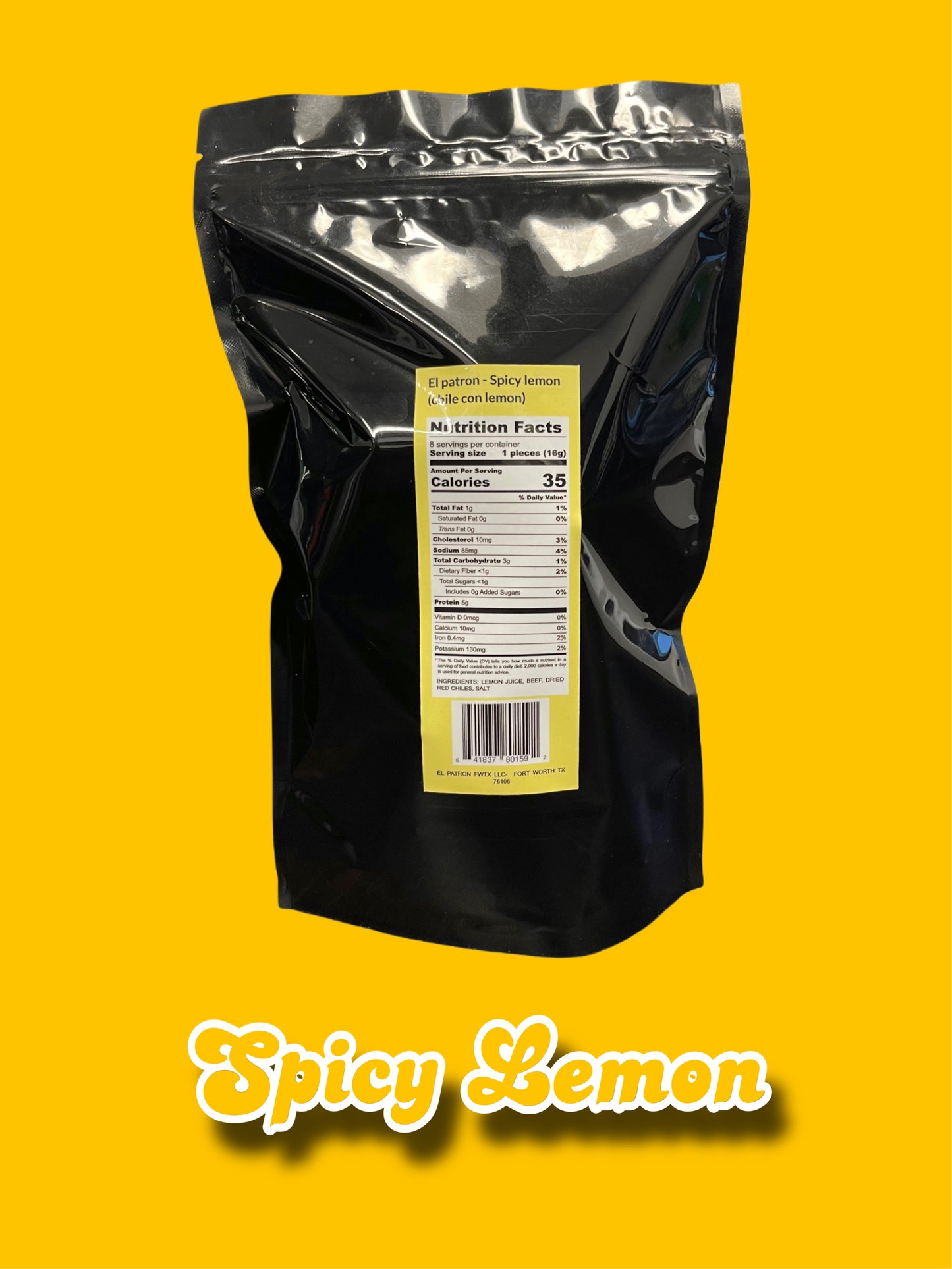 Chile con limón Carne seca