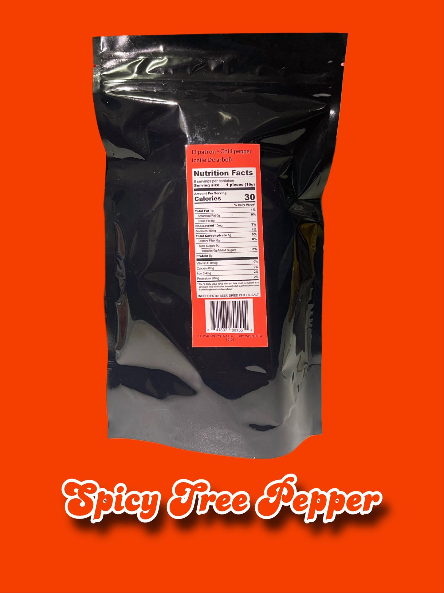 carne seca chile de arbol