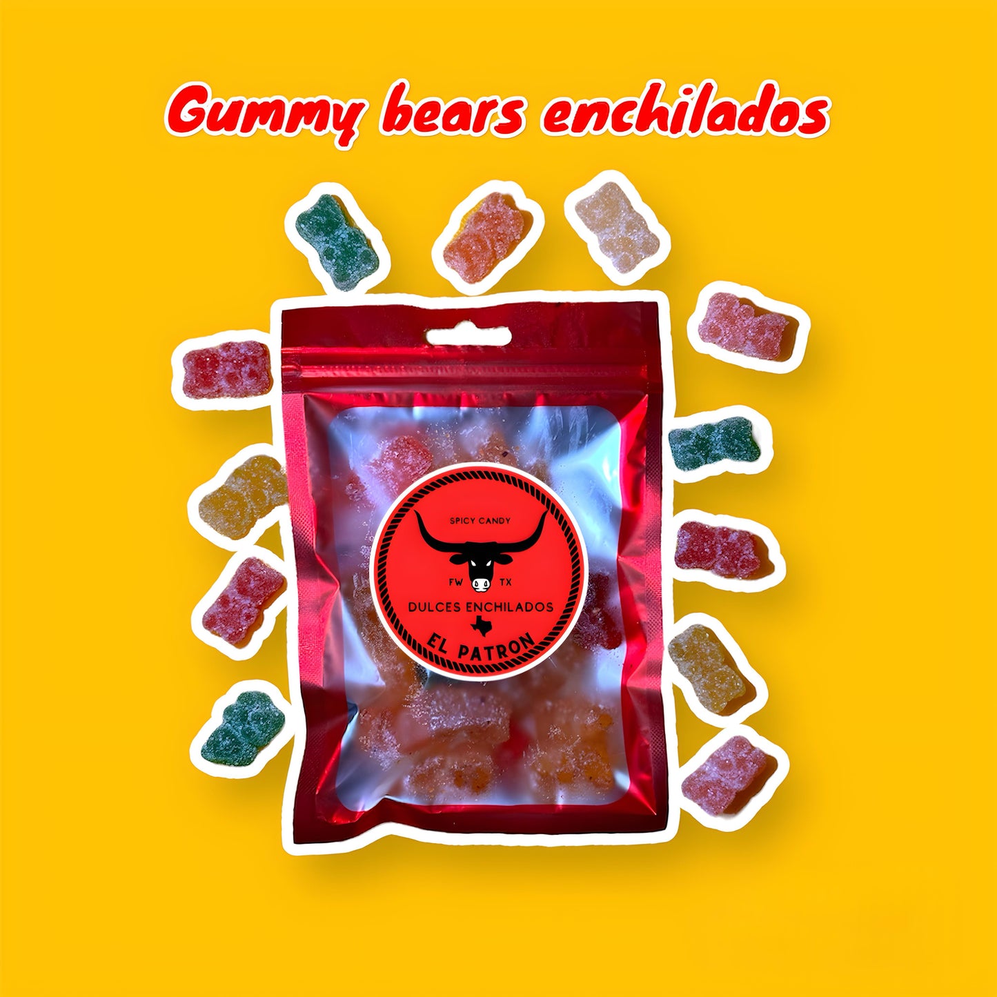 Gummy bears Dulce's enchilados