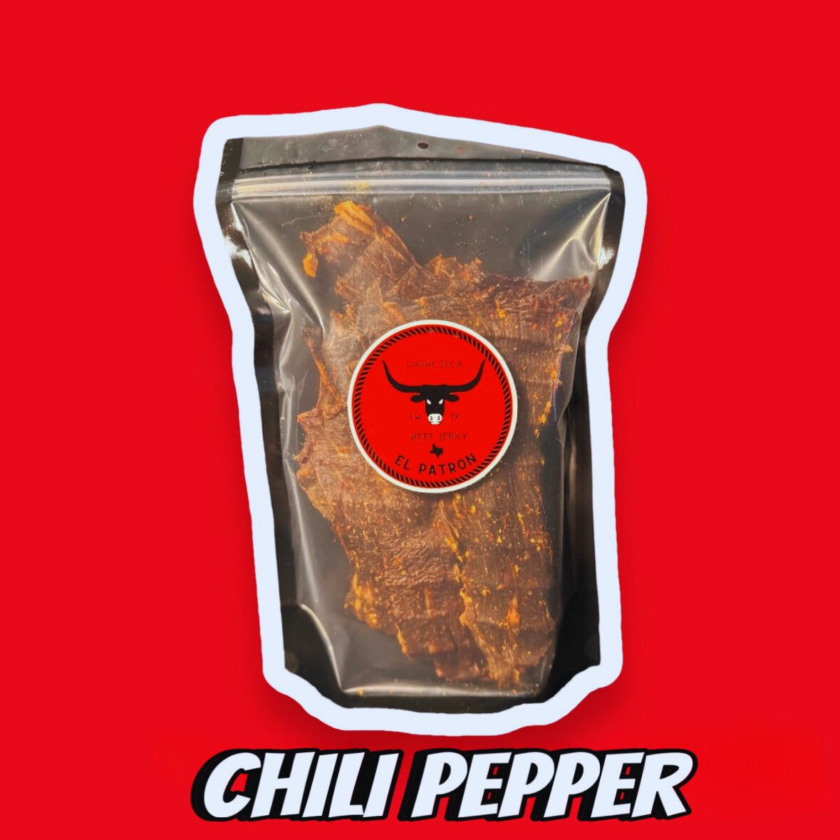 Mexican Chili Pepper Jerky (chile de arbol) Carne seca.