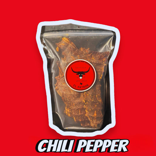 Mexican Chili Pepper Jerky (chile de arbol) Carne seca.