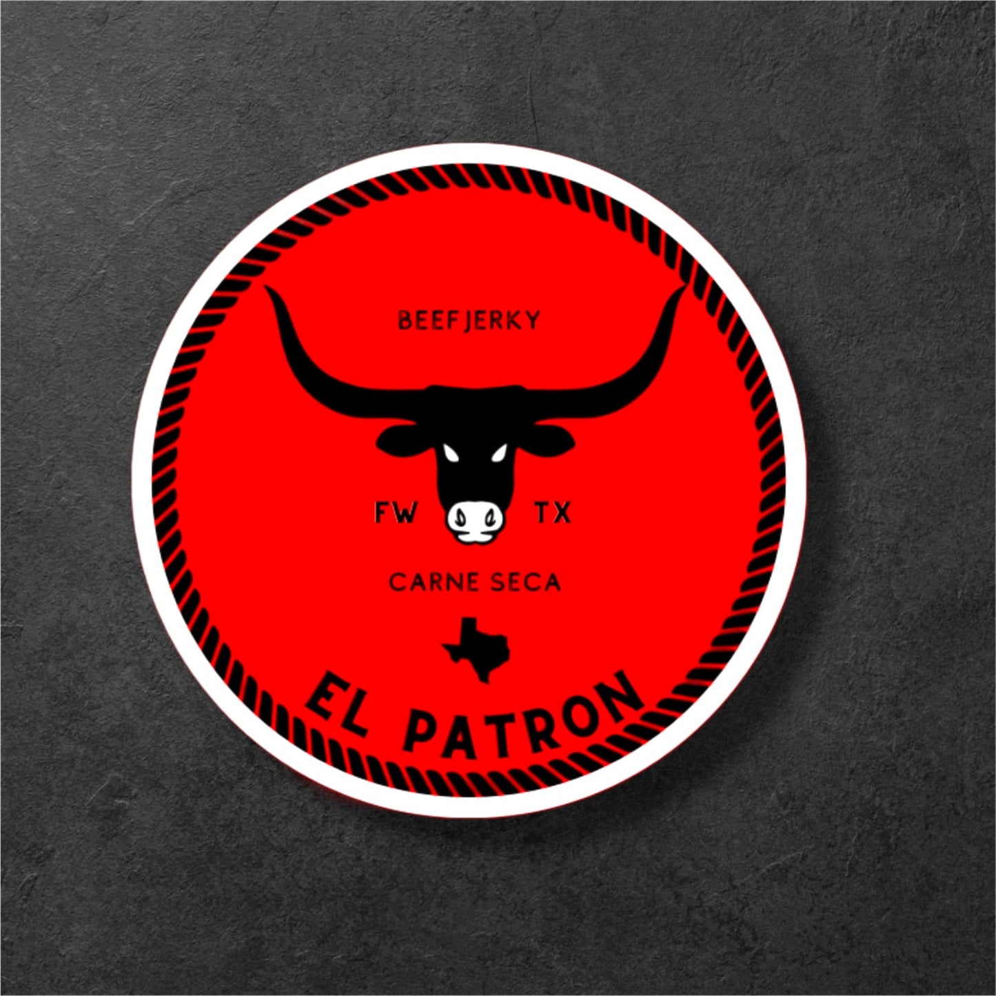 El Patron Carne Seca Snapback Hat Wine red – Mid Profile | Maximum Comfort